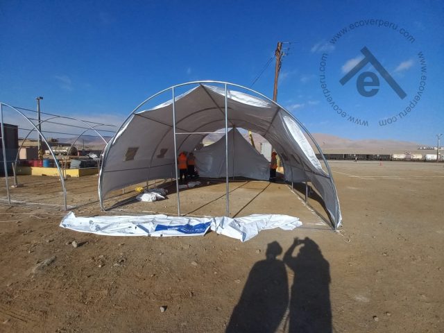 Carpa Industrial Blanca